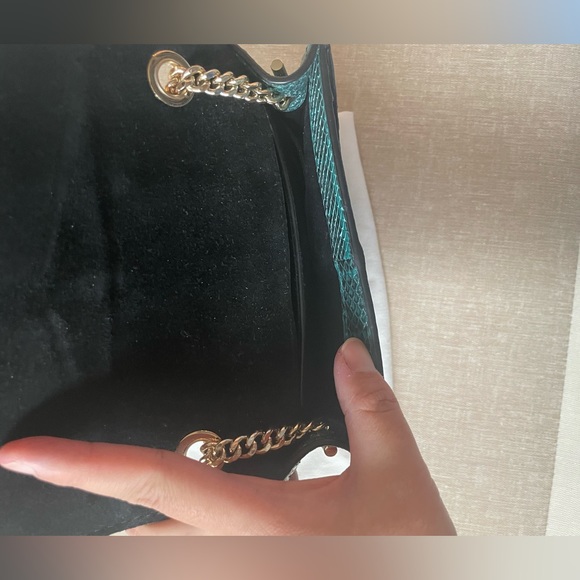 Sandro snakeskin Lou small model bag - Picture 5 of 9